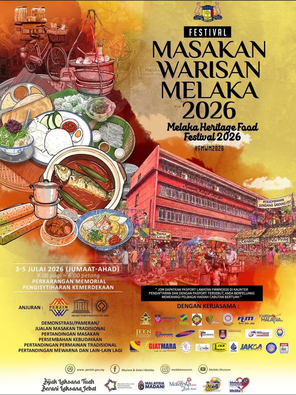 FESTIVAL MASAKAN WARISAN MELAKA 2026 3HB